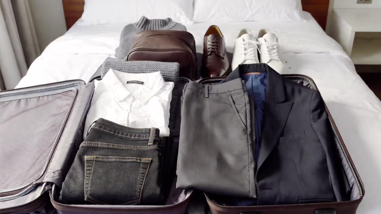 Minimalism makes travel effortless and refined.